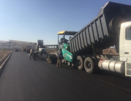 پروژه زیرسازی، روسازی، جدولگذاری و آسفالت فاز شرقی شهرک صنعتی مامونیه